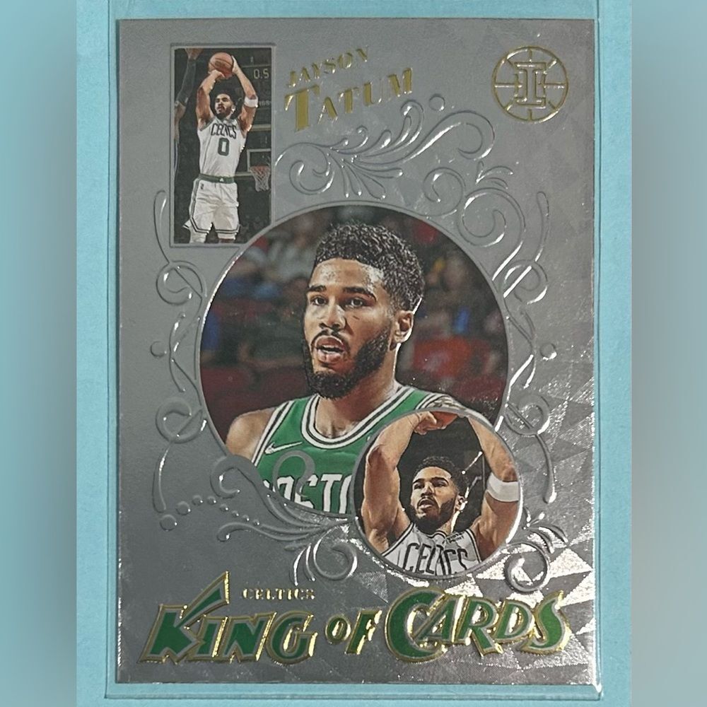 2021-22 Panini -JASON TATUM Celtics- King of Cards - #6 NBA Chrome Insert Card